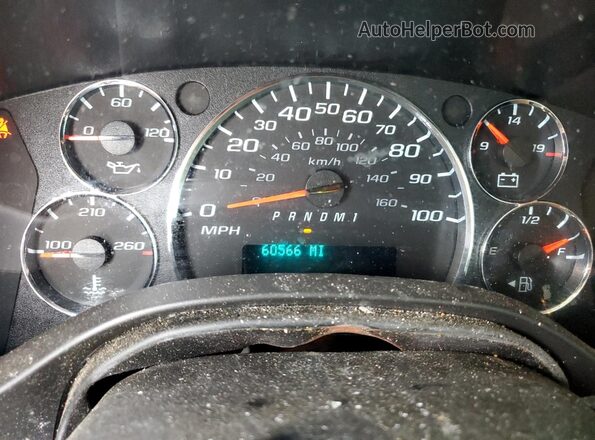 1GCWGAFP6P1187488 2023 CHEVROLET EXPRESS Белый Вид щитка приборов