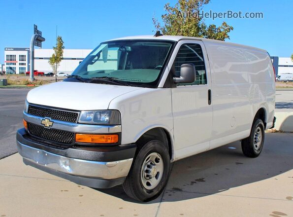 1GCWGAFPXP1243335 2023 CHEVROLET EXPRESS White Trasero izquierdo