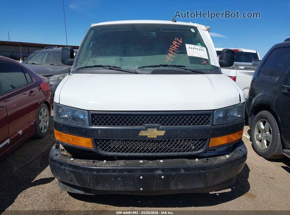 1GCWGBFP1P1202811 2023 CHEVROLET EXPRESS Белый Вид задней части салона