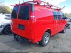 2025 Chevrolet Express Cargo Rwd 3500 Regular Wheelbase Wt Red vin: 1GCZGGF71S1198049