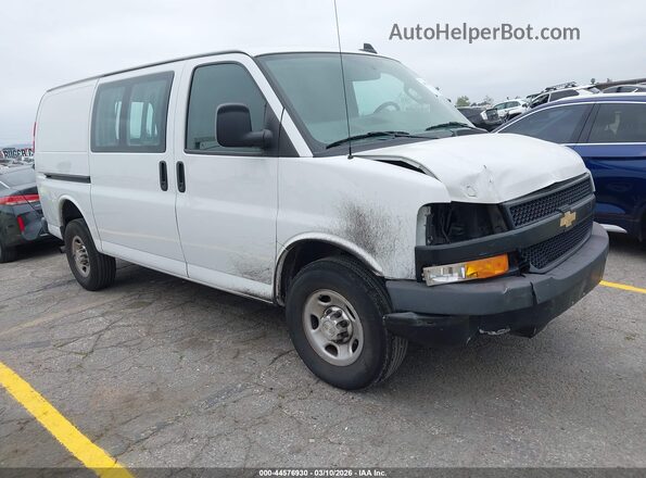 1GCZGGFG3K1359517 2019 CHEVROLET EXPRESS Белый Передняя правая четверть