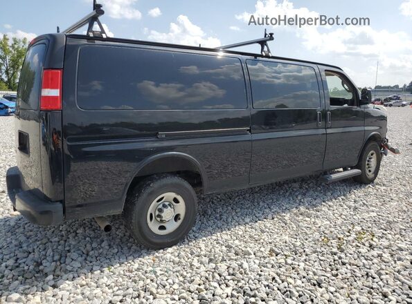 1GCZGHFP8N1266888 2022 CHEVROLET EXPRESS Black Trasero derecho
