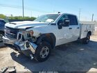 2022 Gmc Sierra 2500hd 2wd Double Cab Long Bed Pro White vin: 1GD28LE71NF247374