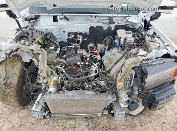 1GKB0RDC4RU110531 2024 GMC HUMMER White Widok naklejki z numerem VIN