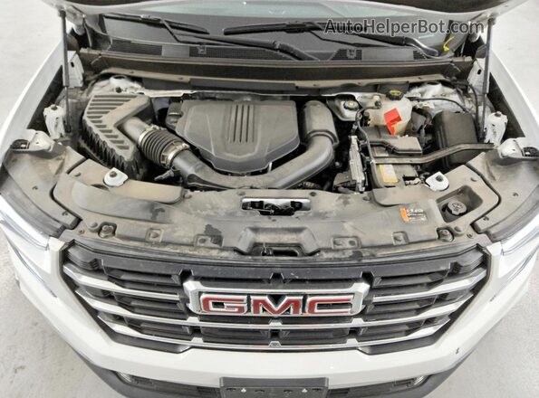 1GKENNKS5RJ197875 2024 GMC ACADIA Белый Вид подкапотного пространства