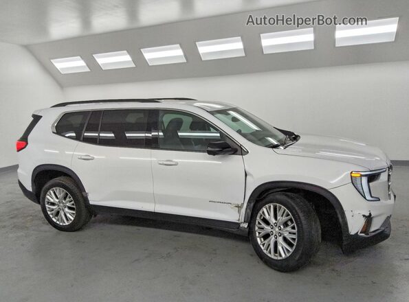 1GKENNKS5RJ197875 2024 GMC ACADIA Белый Передняя правая четверть