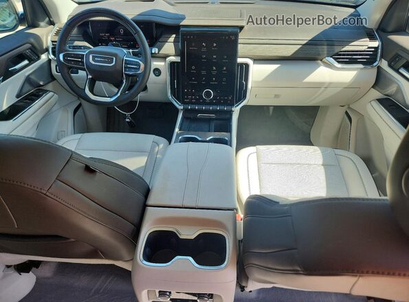 1GKENRKS1RJ150446 2024 GMC ACADIA Синий Вид панели приборов