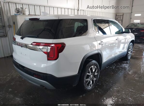 1GKKNKLA4LZ164575 2020 GMC ACADIA Белый Задняя правая четверть