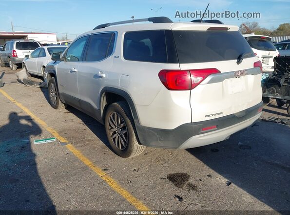 1GKKNLLAXKZ217803 2019 GMC ACADIA Белый Задняя левая четверть