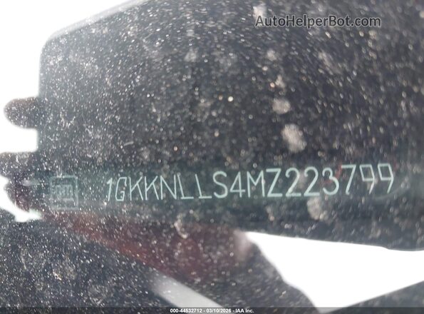 1GKKNLLS4MZ223799 2021 GMC ACADIA Красный Вид подкапотного пространства