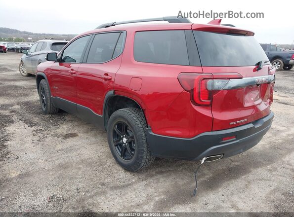 1GKKNLLS4MZ223799 2021 GMC ACADIA Красный Задняя левая четверть
