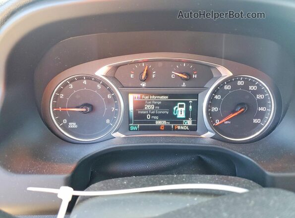 1GKKNMLS5KZ257561 2019 GMC ACADIA Black ხელსაწყოთა პანელის ხედი
