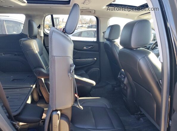 1GKKNMLS5KZ257561 2019 GMC ACADIA Black უკანა სავარძლების ხედი