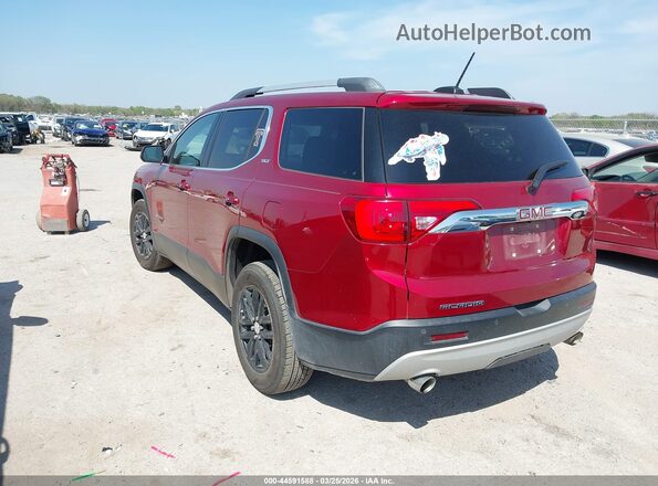1GKKNMLS8KZ189529 2019 GMC ACADIA Красный Задняя левая четверть