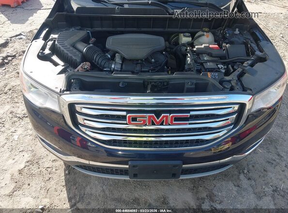 1GKKNMLSXHZ299247 2017 GMC ACADIA Dark Blue Вид сзади