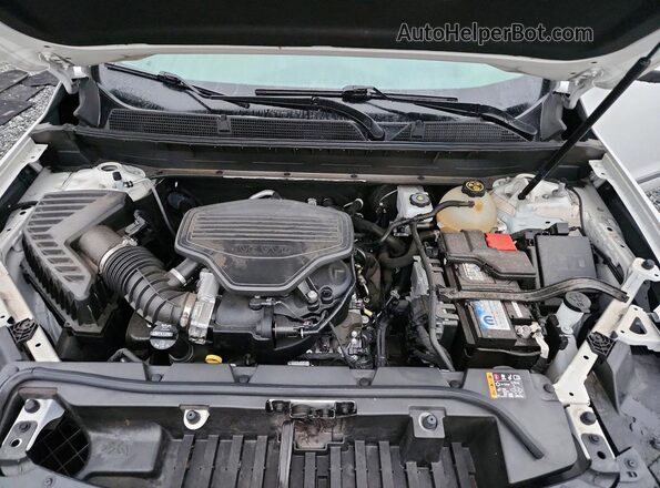 1GKKNPLS2NZ168939 2022 GMC ACADIA Белый Вид подкапотного пространства
