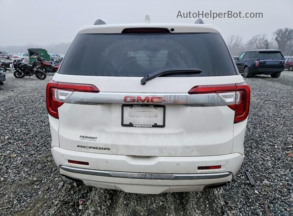 1GKKNPLS2NZ168939 2022 GMC ACADIA Белый Вид сзади