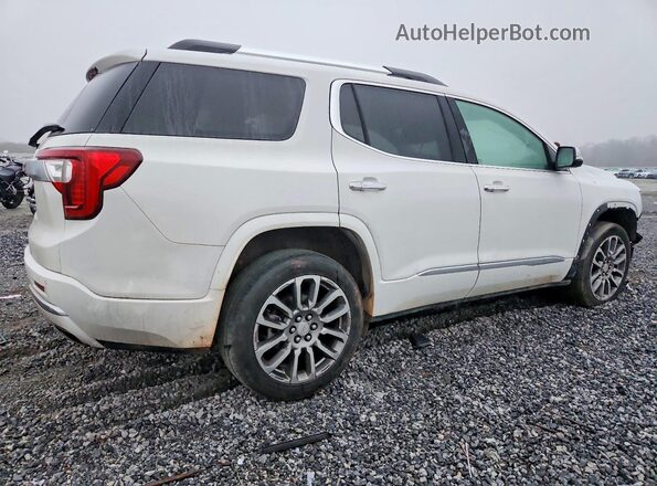 1GKKNPLS2NZ168939 2022 GMC ACADIA Белый Задняя правая четверть