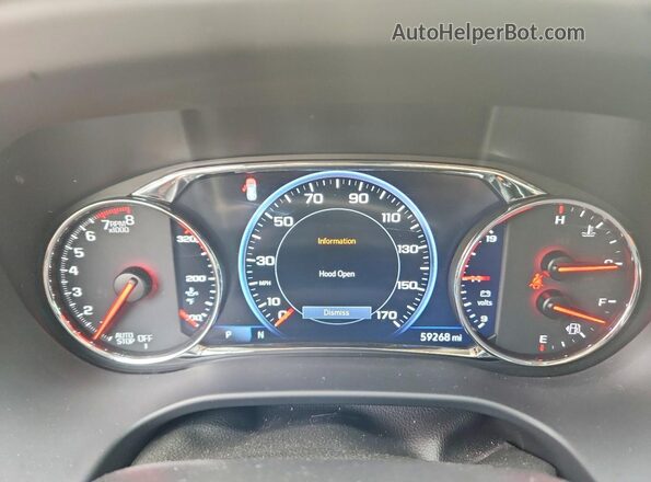 1GKKNPLS2PZ103236 2023 GMC ACADIA Белый Вид щитка приборов