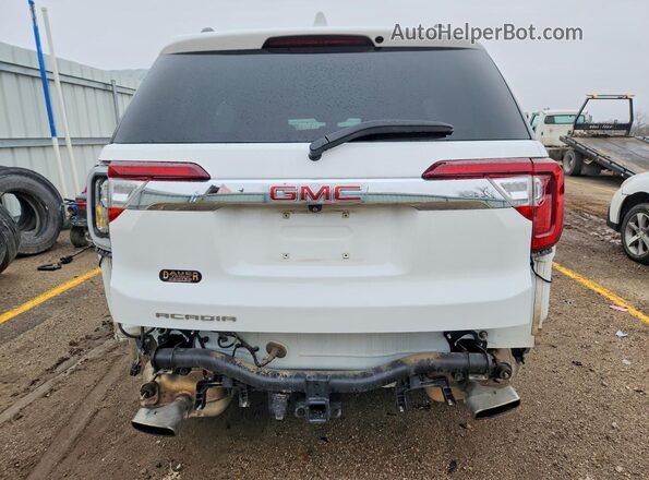 1GKKNPLS2PZ103236 2023 GMC ACADIA Белый Вид сзади