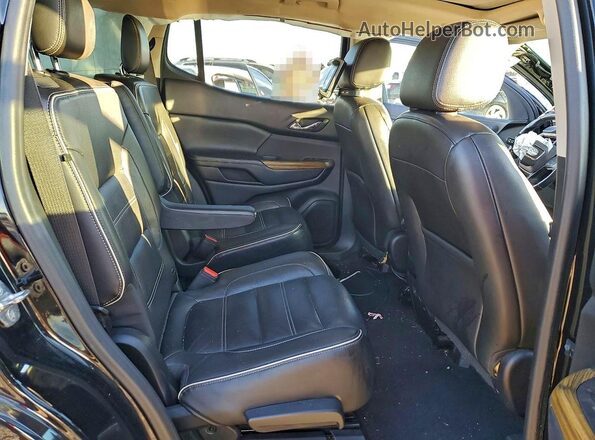 1GKKNPLS4KZ113694 2019 GMC ACADIA Черный Вид задних сидений
