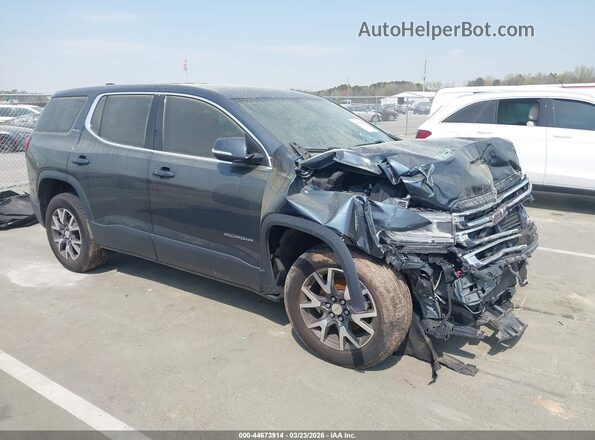 1GKKNRLS0LZ196702 2020 GMC ACADIA Gray Передня права чверть
