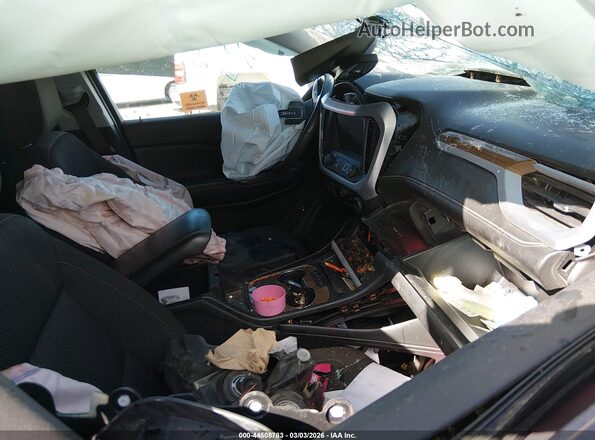 1GKKNRLS3MZ186814 2021 GMC ACADIA Красный Вид салона спереди