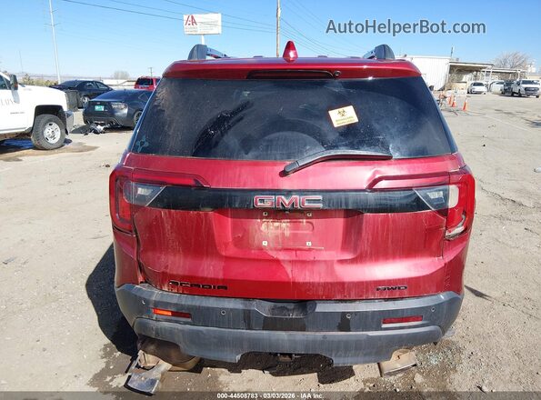 1GKKNRLS3MZ186814 2021 GMC ACADIA Красный 