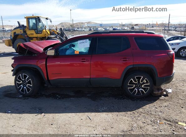 1GKKNRLS3MZ186814 2021 GMC ACADIA Красный Вид задней части салона