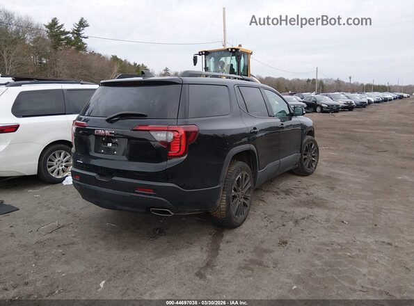 1GKKNRLS3PZ232114 2023 GMC ACADIA Черный Задняя правая четверть