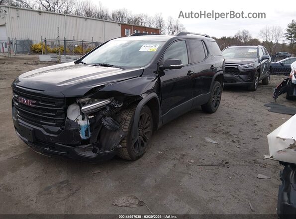 1GKKNRLS3PZ232114 2023 GMC ACADIA Черный Передняя левая четверть