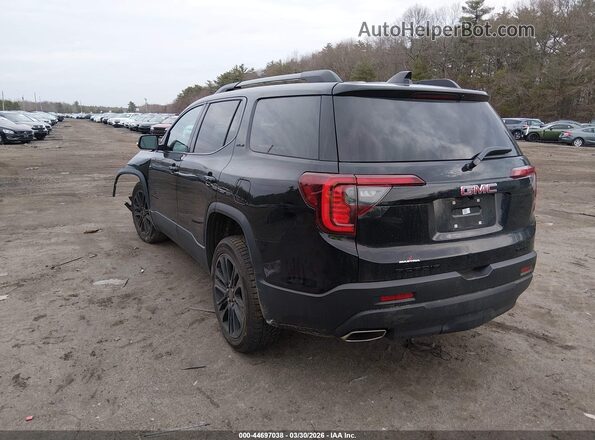 1GKKNRLS3PZ232114 2023 GMC ACADIA Черный Задняя левая четверть