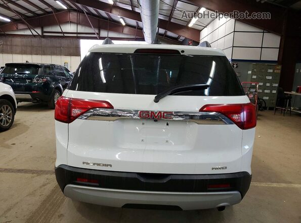 1GKKNSLA3HZ218214 2017 GMC ACADIA Белый Вид сзади