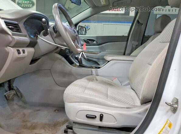1GKKNSLA3HZ218214 2017 GMC ACADIA Белый Вид салона спереди