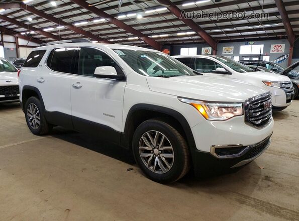 1GKKNSLA3HZ218214 2017 GMC ACADIA Белый Передняя правая четверть