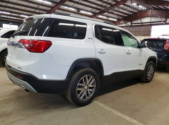 1GKKNSLA3HZ218214 2017 GMC ACADIA Белый Задняя правая четверть