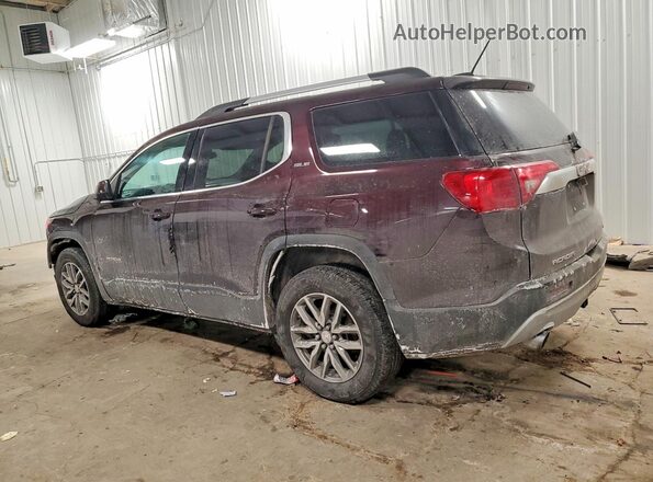 1GKKNSLS0JZ103133 2018 GMC ACADIA Темно-бордовый Задняя левая четверть
