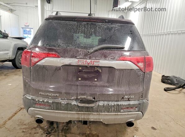 1GKKNSLS0JZ103133 2018 GMC ACADIA Темно-бордовый Вид сзади
