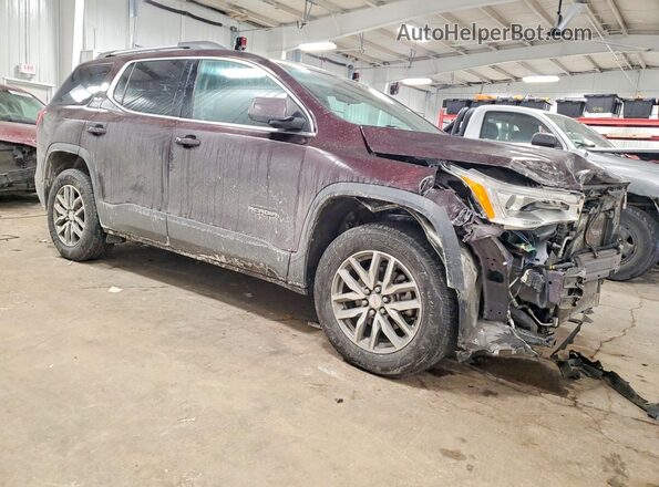 1GKKNSLS0JZ103133 2018 GMC ACADIA Темно-бордовый Передняя правая четверть