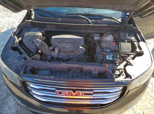 1GKKNTLS7KZ100012 2019 GMC ACADIA Black Widok komory silnika