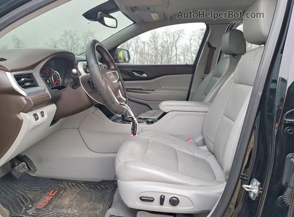 1GKKNWLS0KZ154527 2019 GMC ACADIA Black Widok wnętrza z przodu
