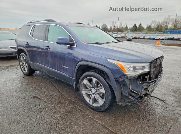 1GKKNWLS7KZ102036 2019 GMC ACADIA Синий Передняя правая четверть