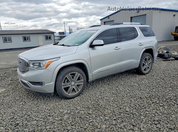 1GKKNXLS0KZ181992 2019 GMC ACADIA Silver Front left