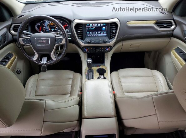 1GKKNXLS0KZ181992 2019 GMC ACADIA Silver Dashboard view