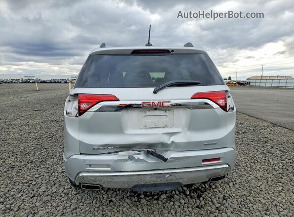 1GKKNXLS0KZ181992 2019 GMC ACADIA Silver Rear view