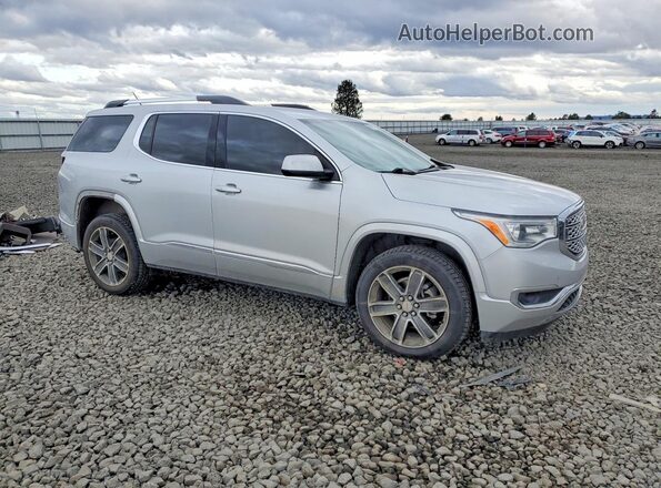 1GKKNXLS0KZ181992 2019 GMC ACADIA Silver Front right