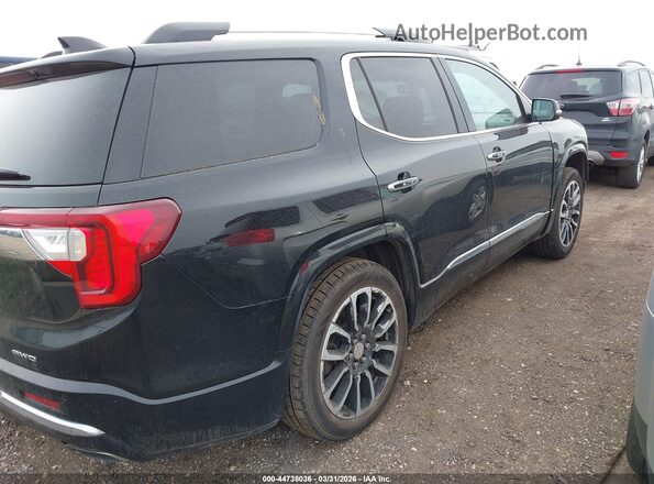 1GKKNXLS0LZ179306 2020 GMC ACADIA Black Tył prawy