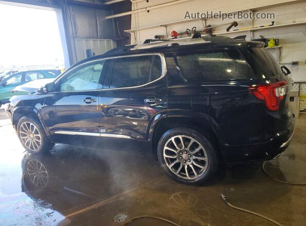 1GKKNXLS0MZ121164 2021 GMC ACADIA Black Задня ліва чверть