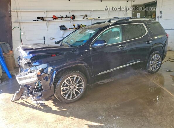 1GKKNXLS0MZ121164 2021 GMC ACADIA Black Передня ліва чверть