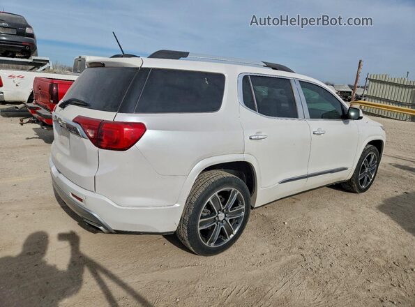 1GKKNXLS4HZ124591 2017 GMC ACADIA White Tył prawy